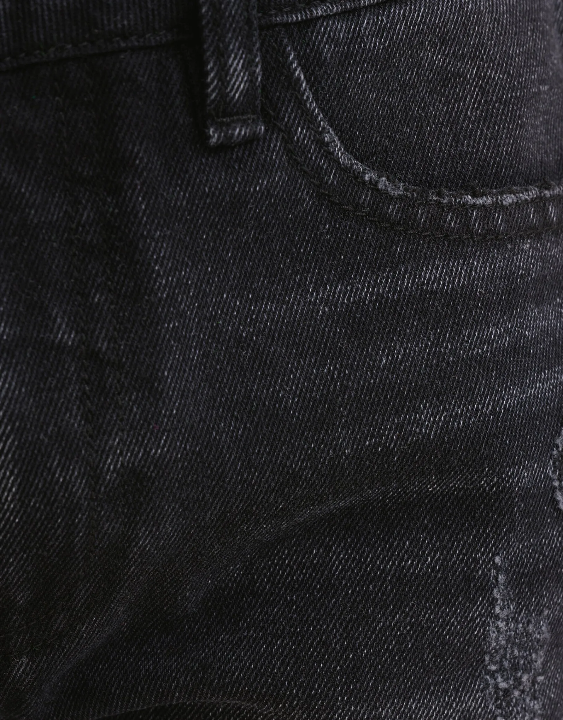 Shoeby Destroy Denim Short Zwart< Shorts