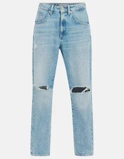 Shoeby Destroyed Straight Jeans L30<DAMES Jeans