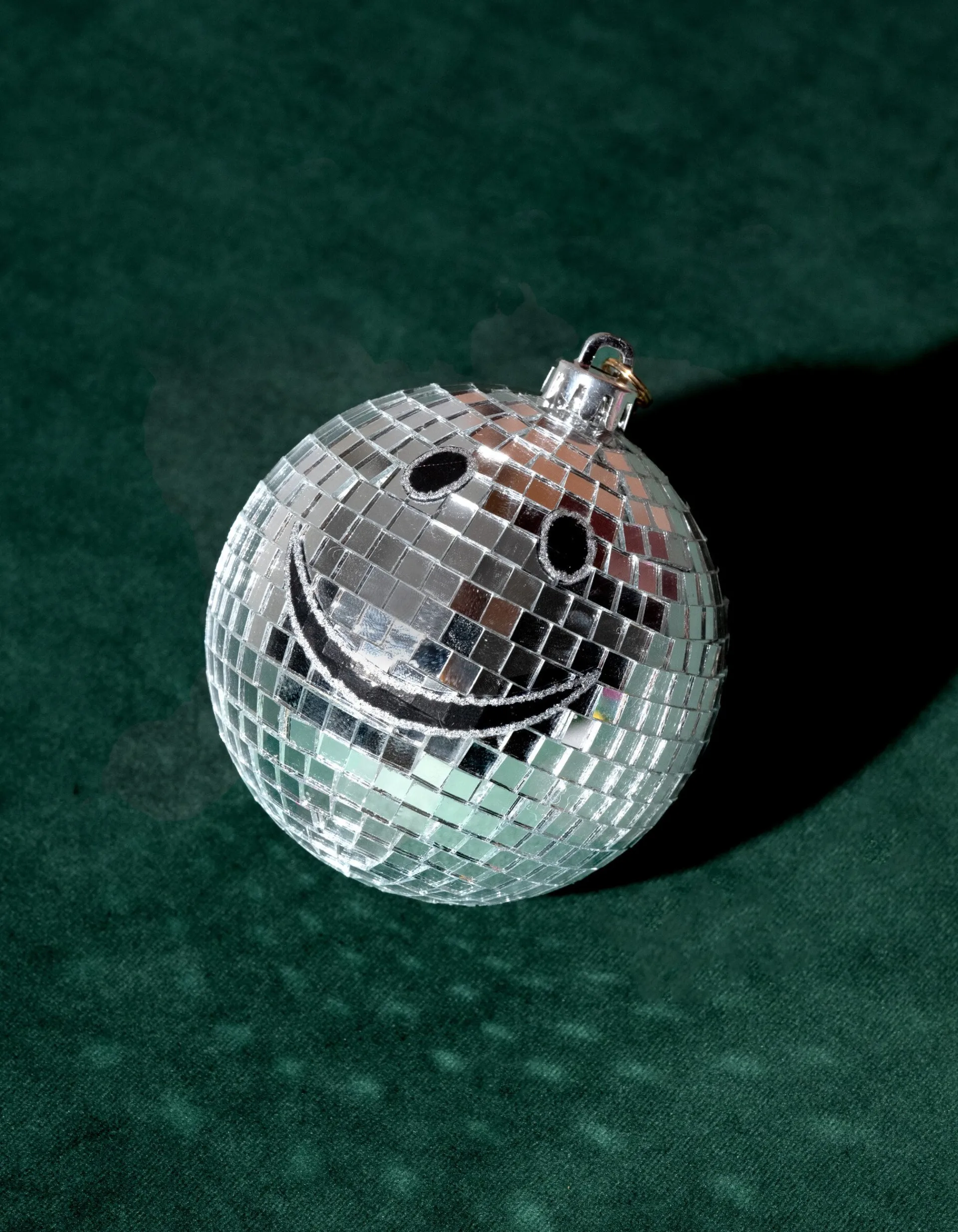 Shoeby Disco Smiley Kerstbal Zilver By Fred<DAMES Overige Accessoires