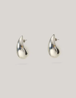 Shoeby Drop Shape Oorbellen Zilver<DAMES Sieraden