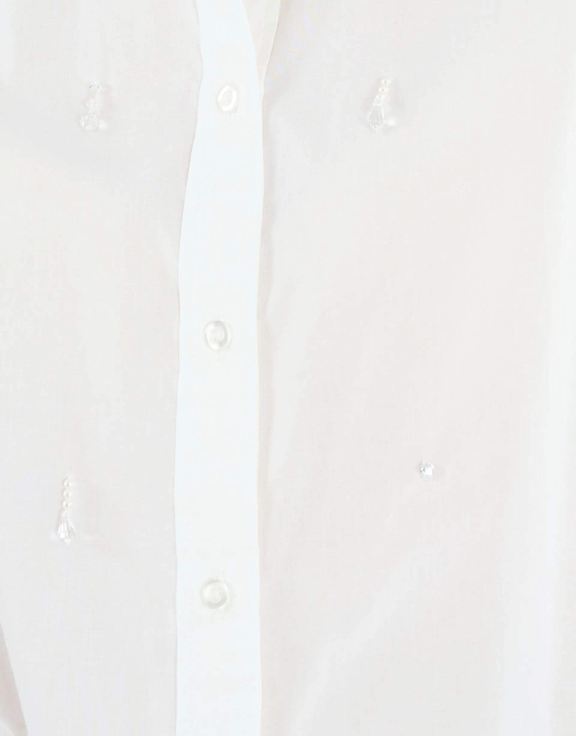 Shoeby Embellished Blouse Wit<DAMES Blouses