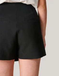 Shoeby Embellished Cargo Skort Zwart<DAMES Shorts|Rokken