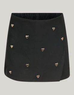 Shoeby Embellished Skort Zwart< Rokken