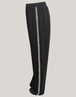 Shoeby Embellished Wide Leg Broek Zwart< Broeken