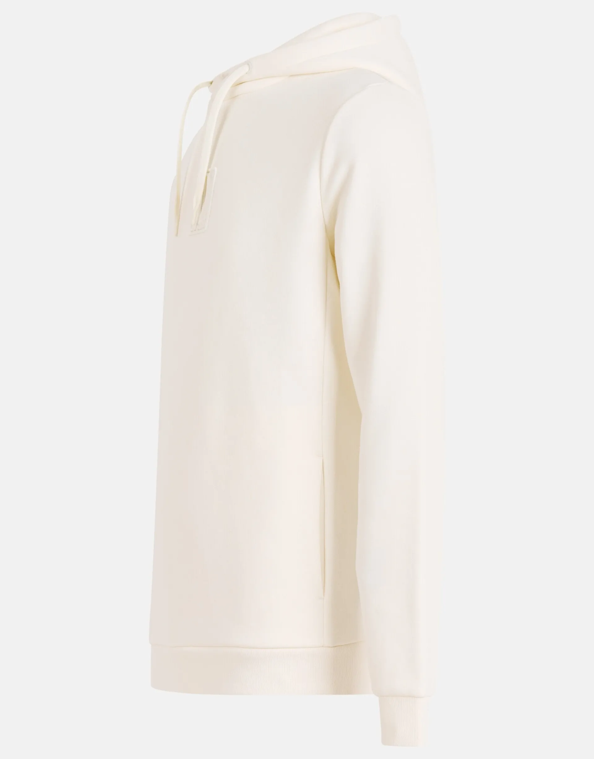 Shoeby Embroidery Hoodie Gebroken Wit<Heren Truien En Sweaters