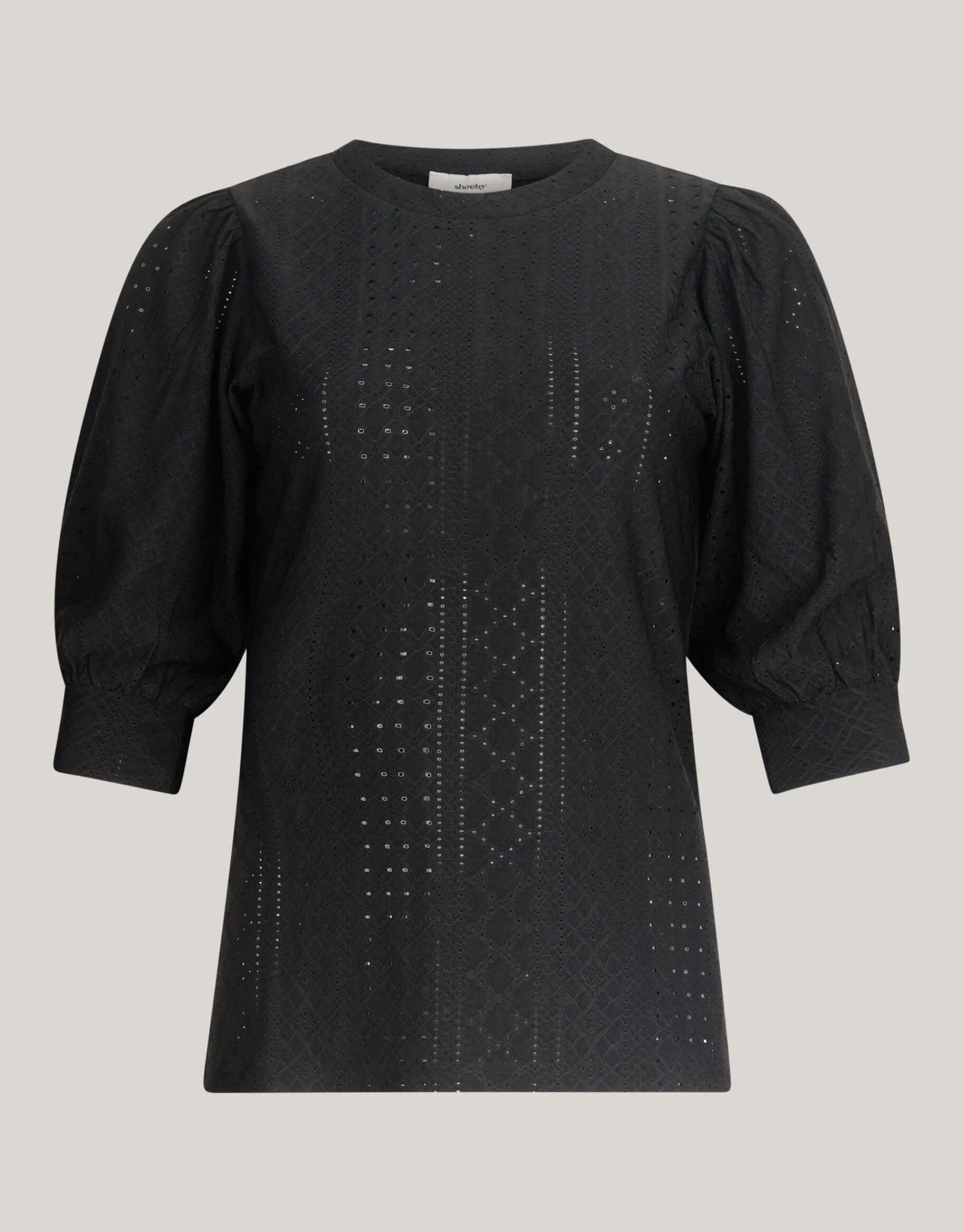 Shoeby Embroidery Top Zwart<DAMES Tops