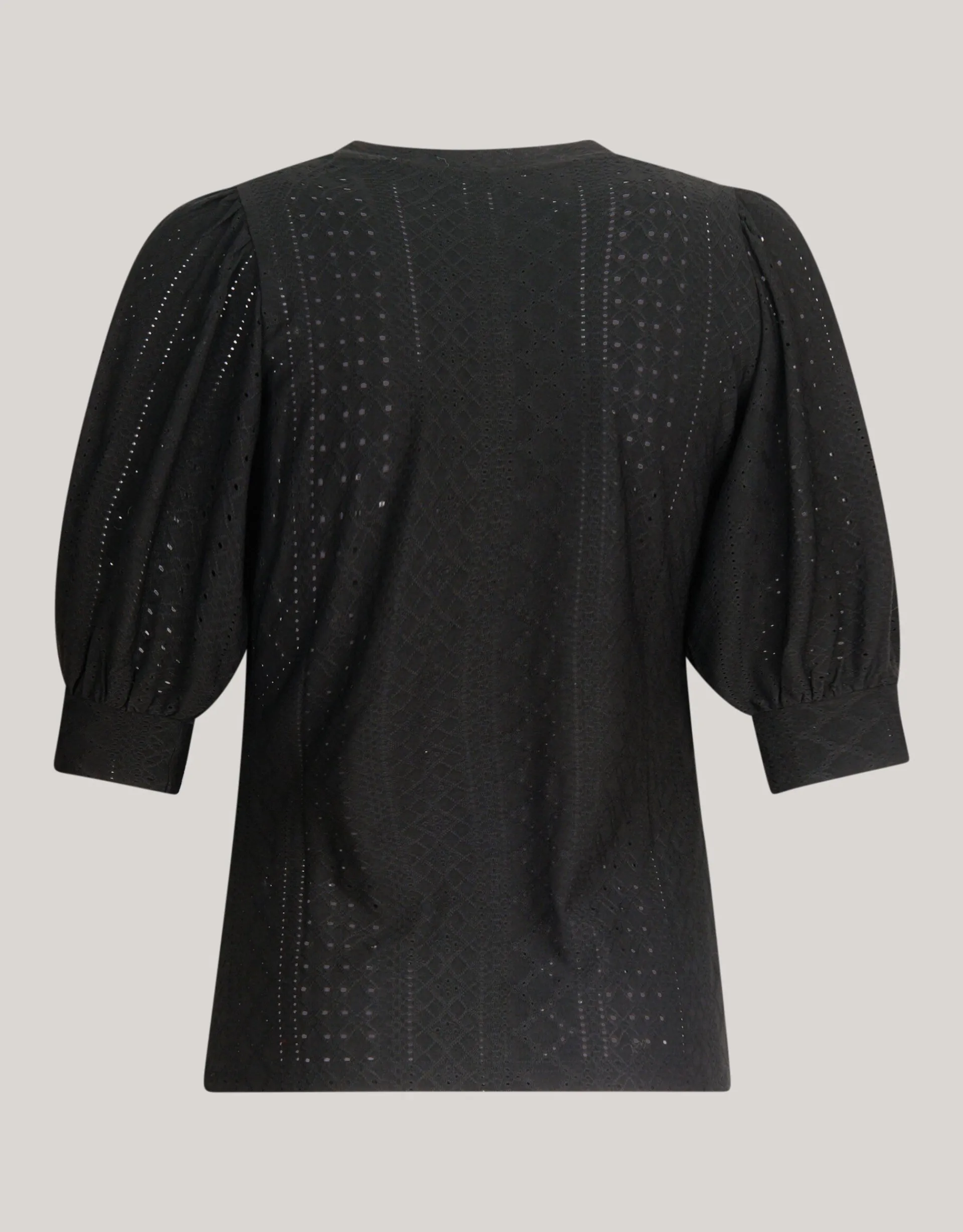 Shoeby Embroidery Top Zwart<DAMES Tops