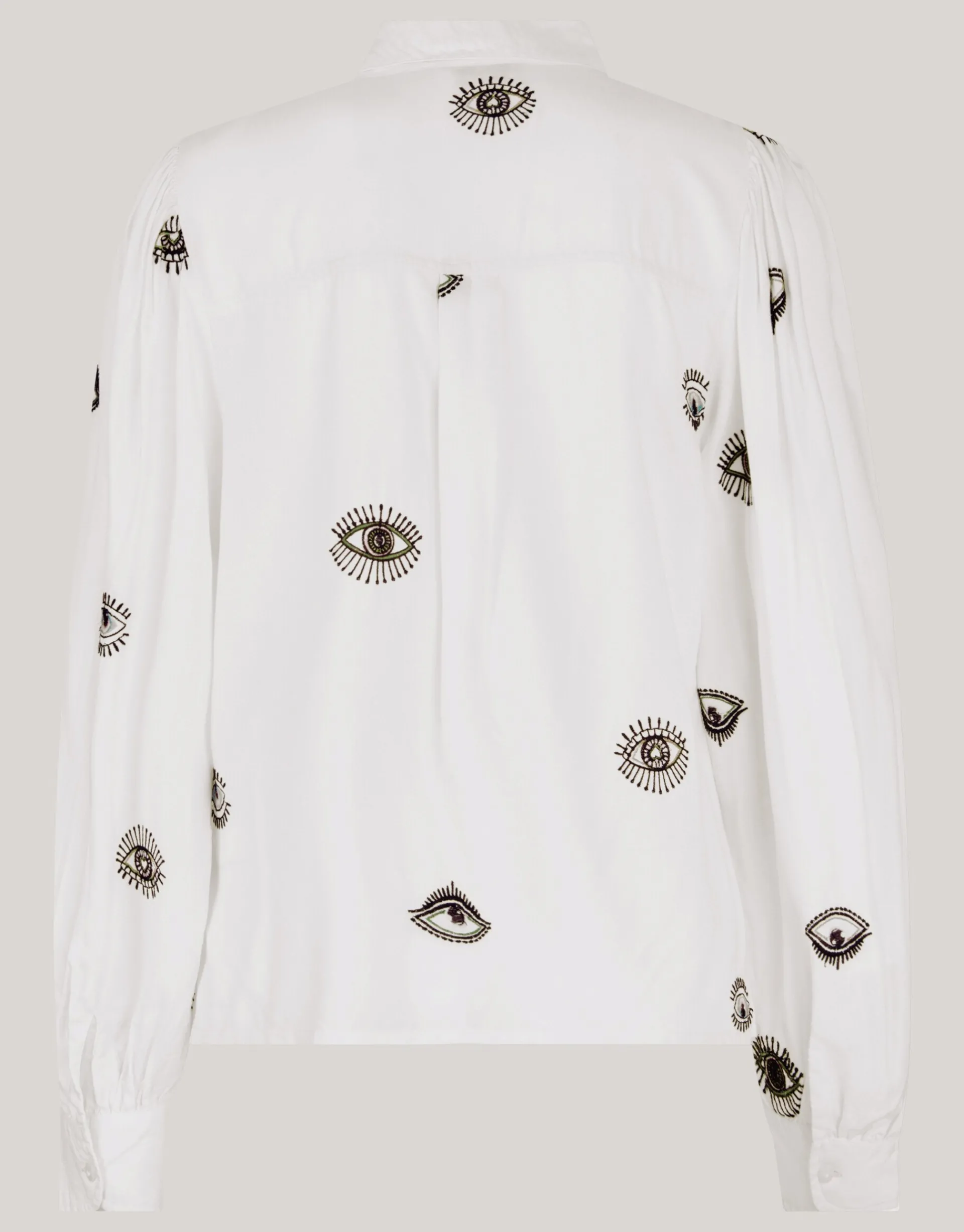 Shoeby Eye Embroidery Blouse Wit By Fred<DAMES Blouses