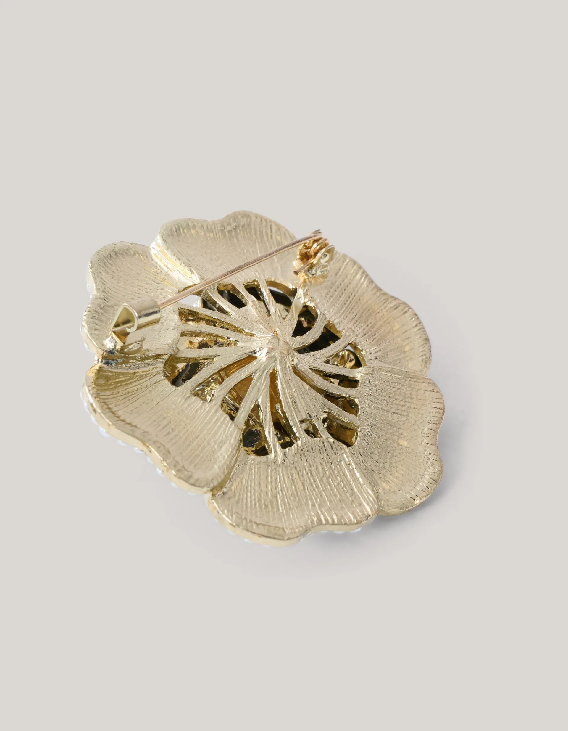 Shoeby Fancy Bloem Broche Zwart<DAMES Broches