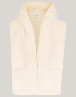 Shoeby Faux Fur Vest Gebroken Wit< Gilets