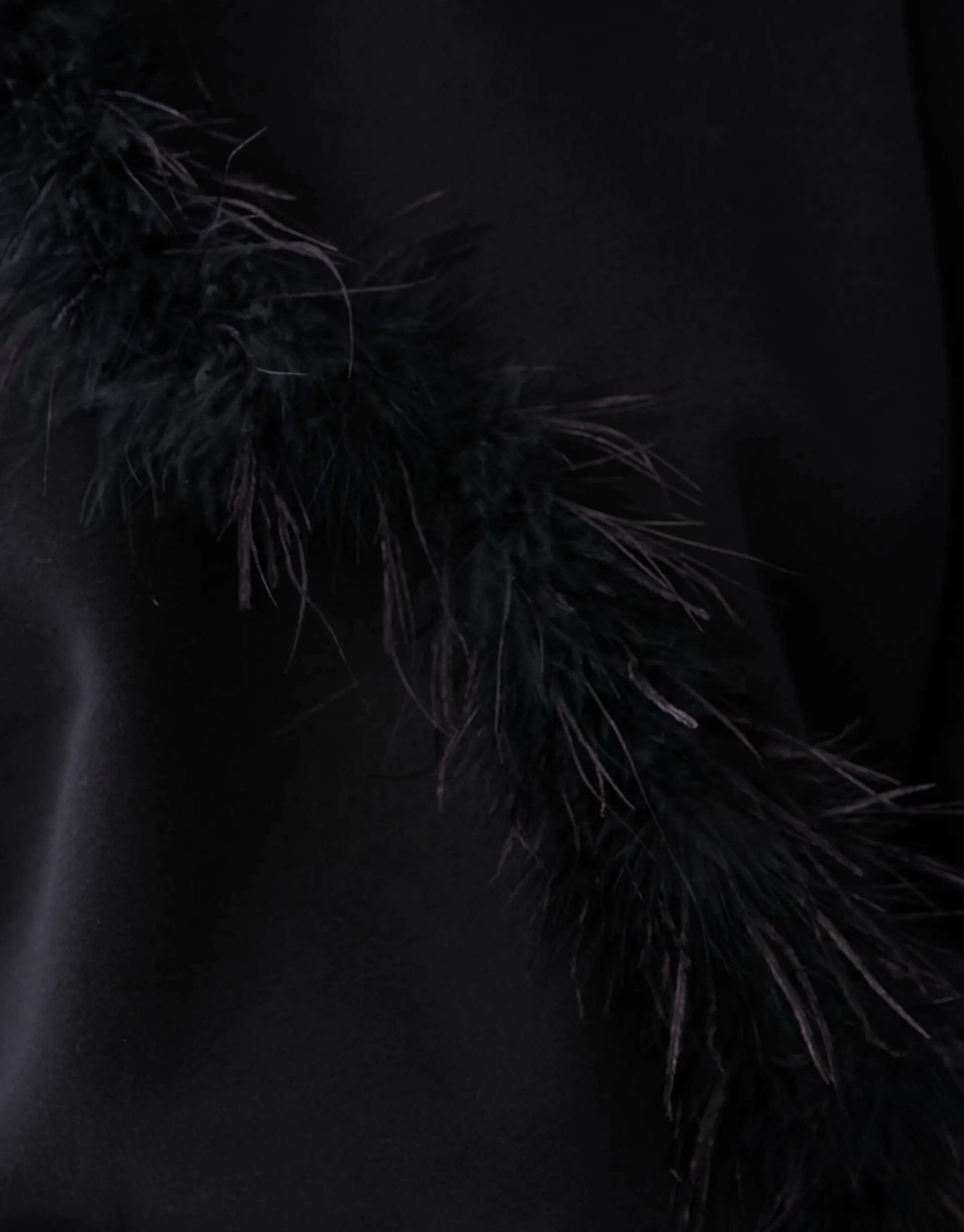 Shoeby Feather Sweater Zwart<DAMES Truien En Sweaters