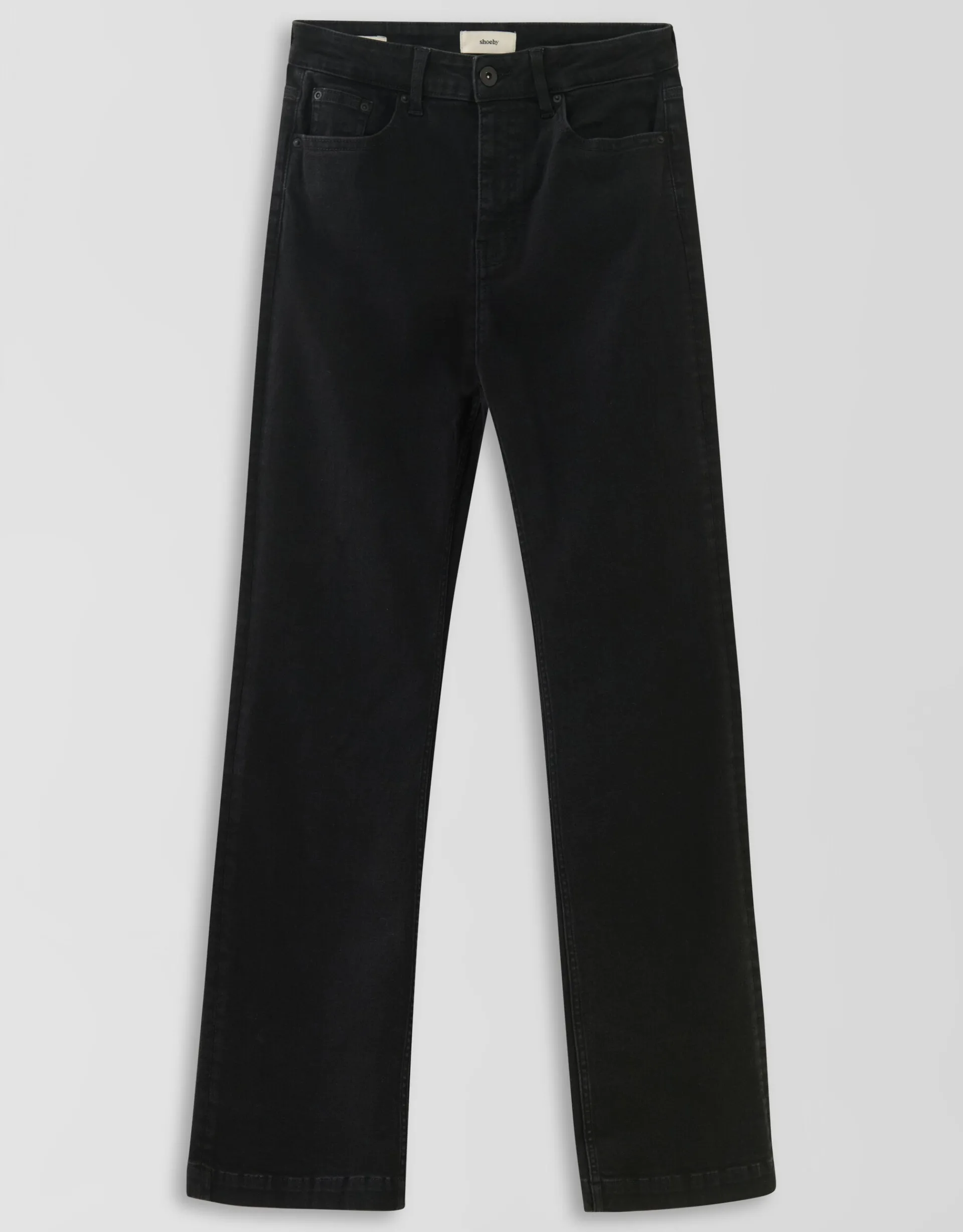 Shoeby Flared Fit Jeans Zwart<DAMES Jeans