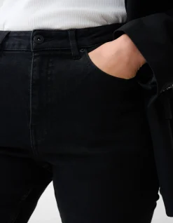 Shoeby Flared Fit Jeans Zwart<DAMES Jeans