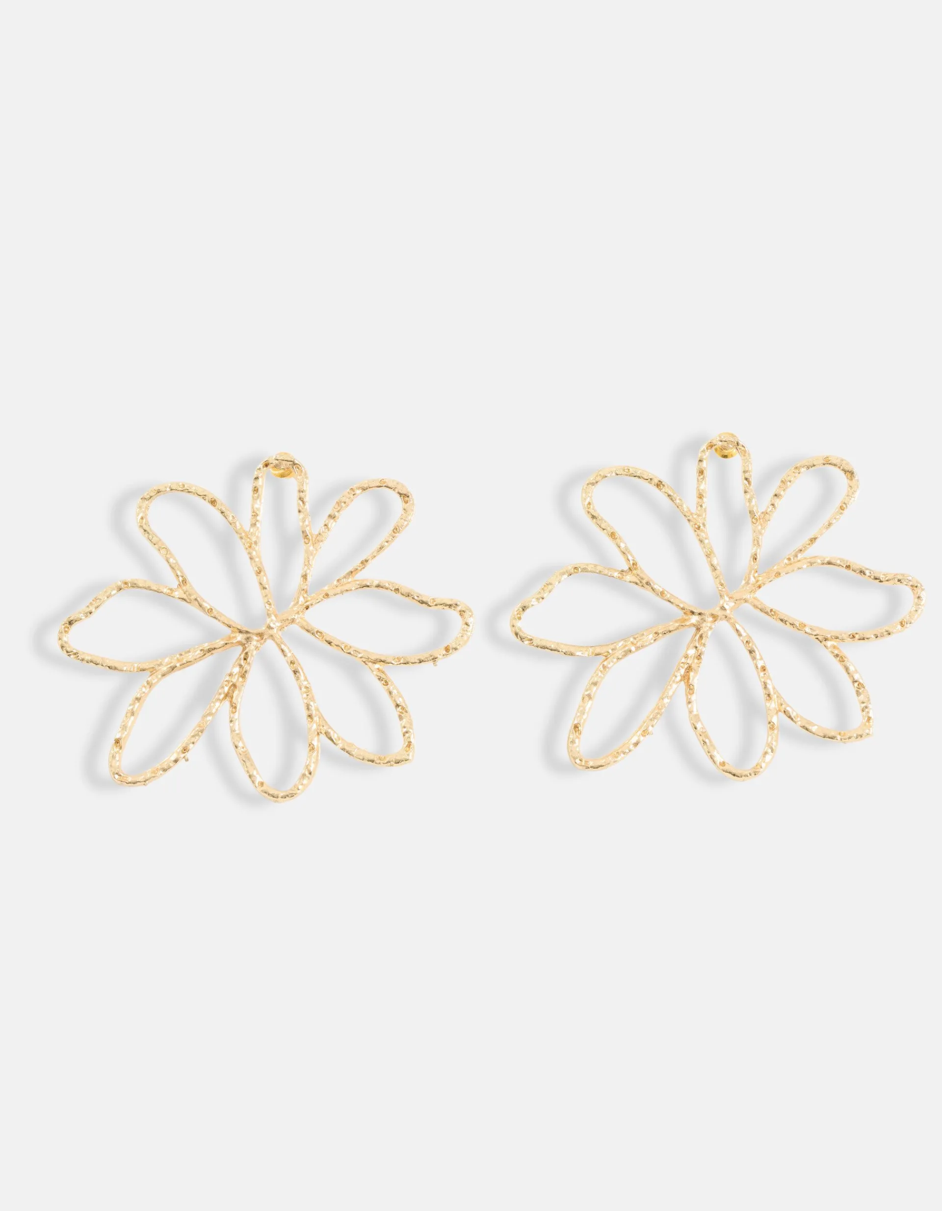 Shoeby Flower Oorbellen Goud<DAMES Sieraden