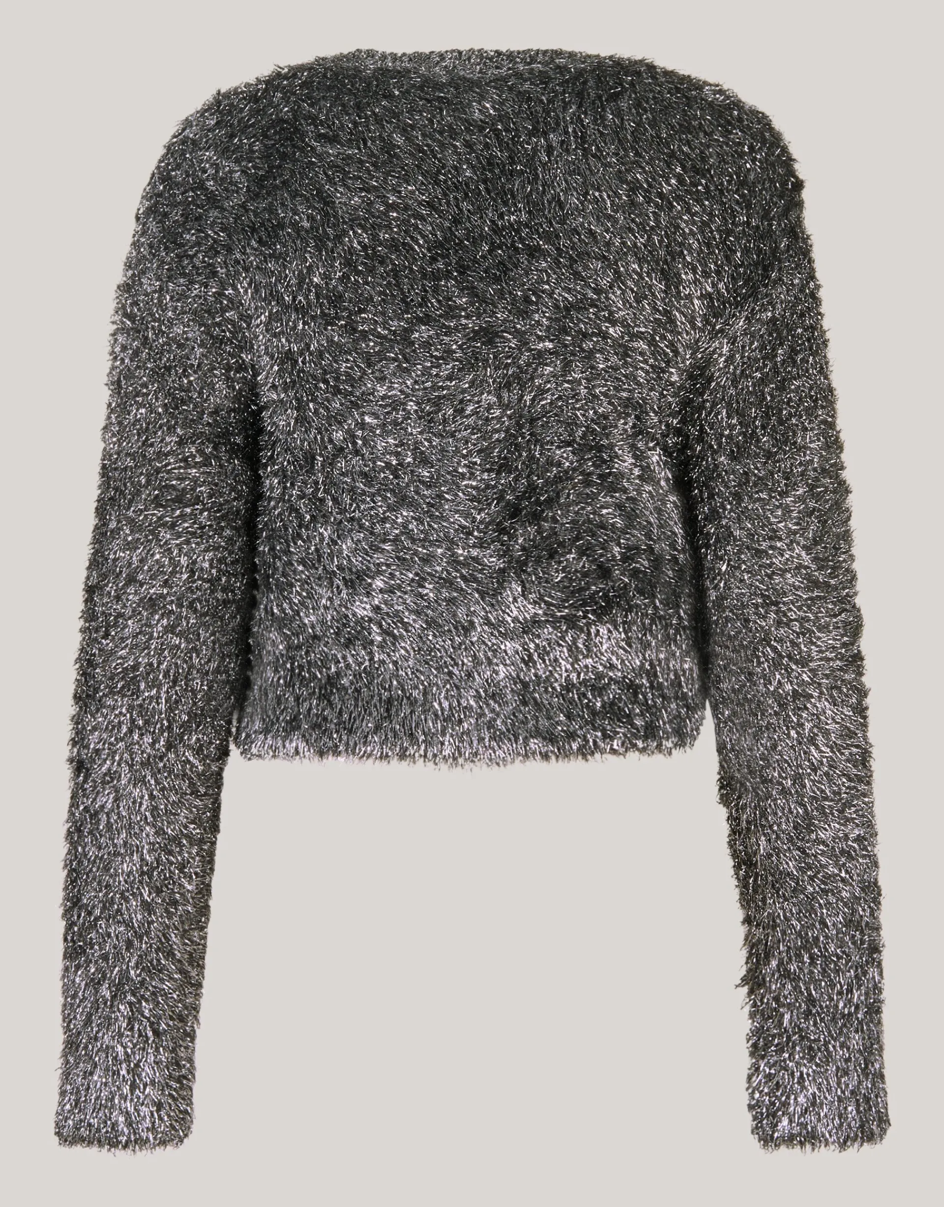 Shoeby Fluffy Vest Zilver<DAMES Truien En Sweaters