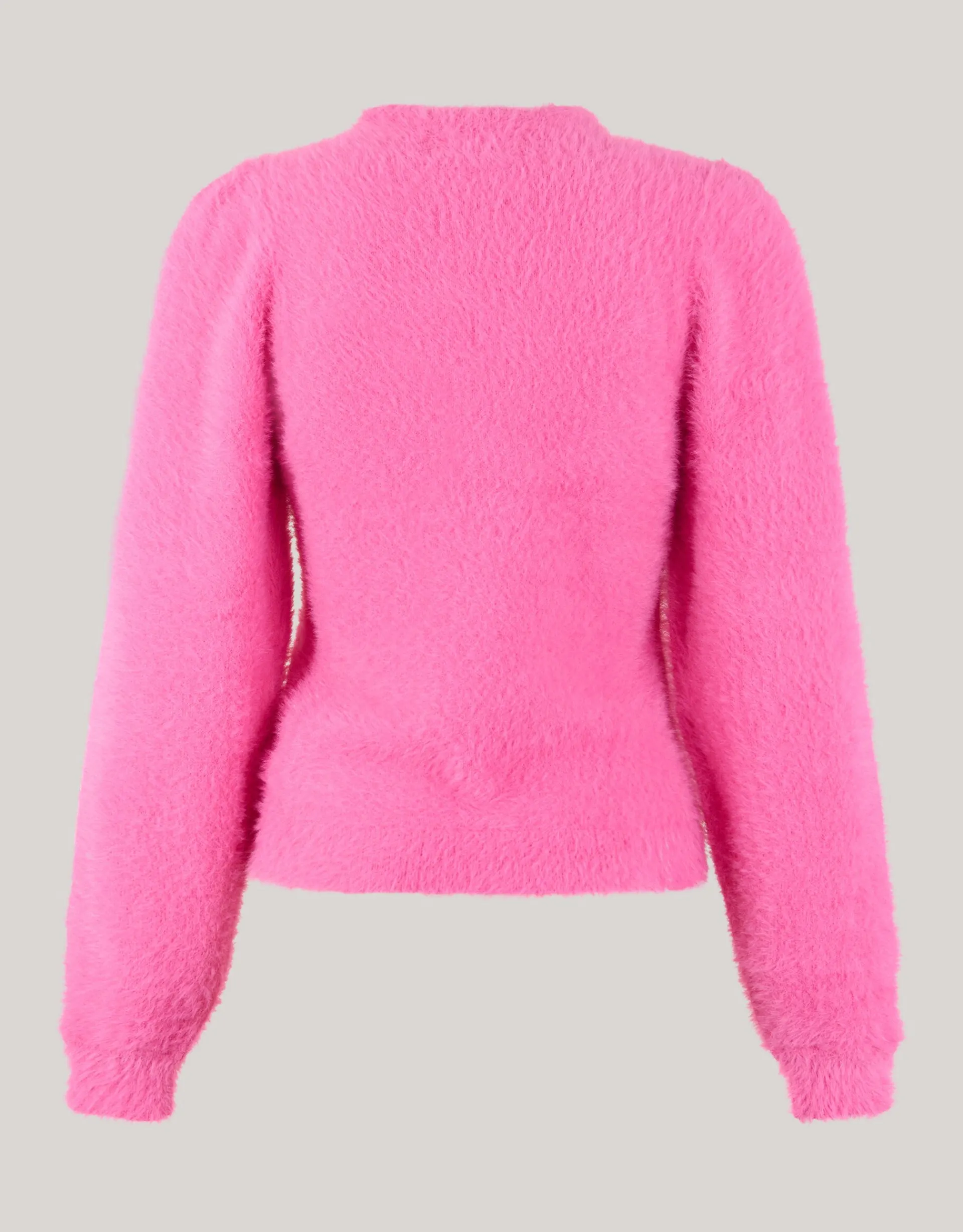 Shoeby Furry Trui Roze<DAMES Truien En Sweaters