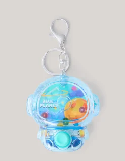 Shoeby Game Sleutelhanger Lichtblauw< Overige Accessoires