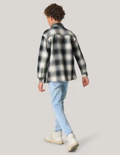 Shoeby Geblokt Jack Zwart/Gebroken Wit< Jacks