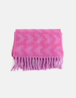 Shoeby Gebreide Sjaal Roze<DAMES Sjaals En Mutsen