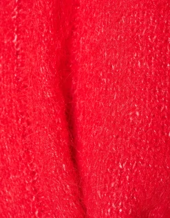 Shoeby Gebreide Trui Rood<DAMES Truien En Sweaters