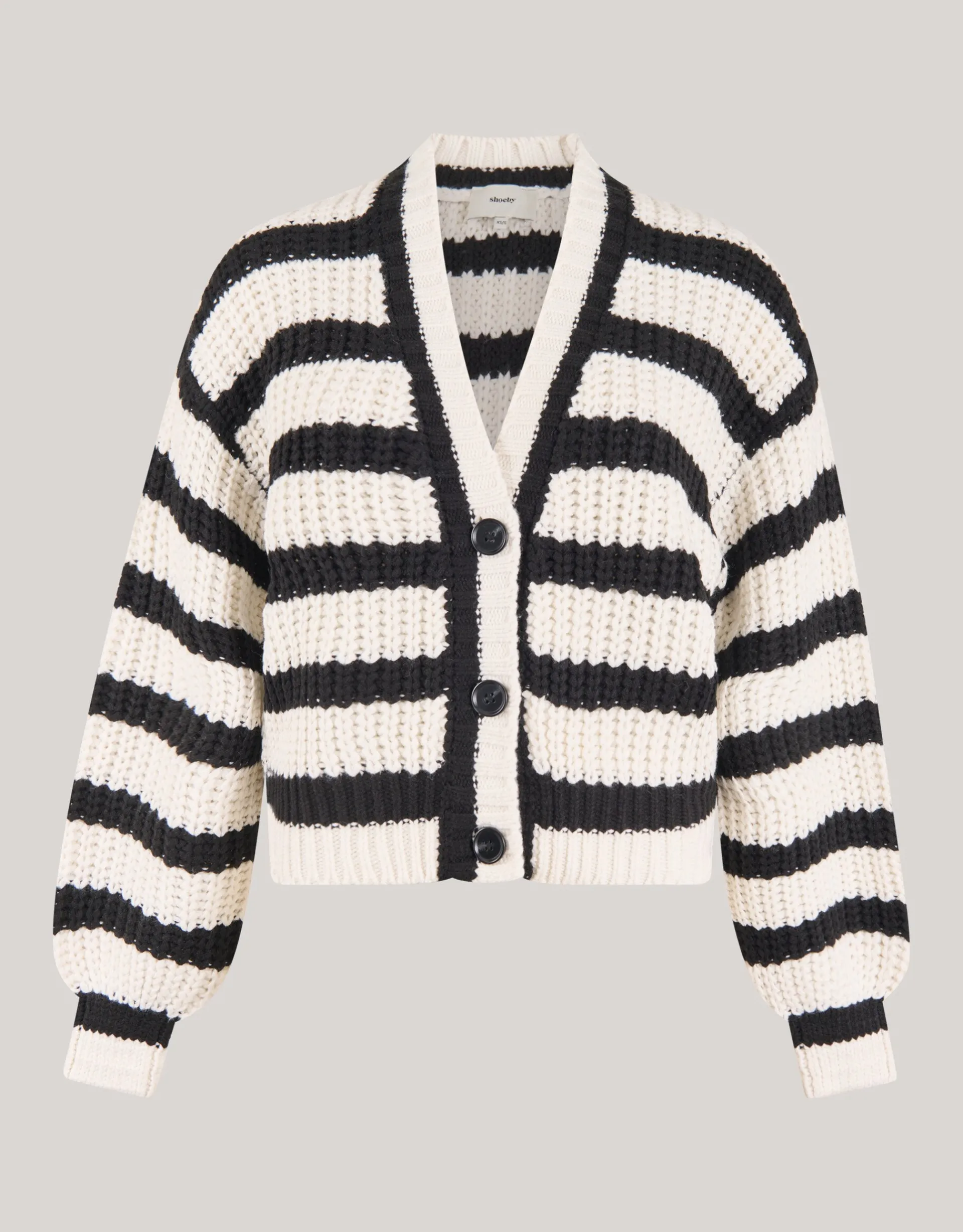 Shoeby Gestreept Vest Zwart/Wit<DAMES Truien En Sweaters