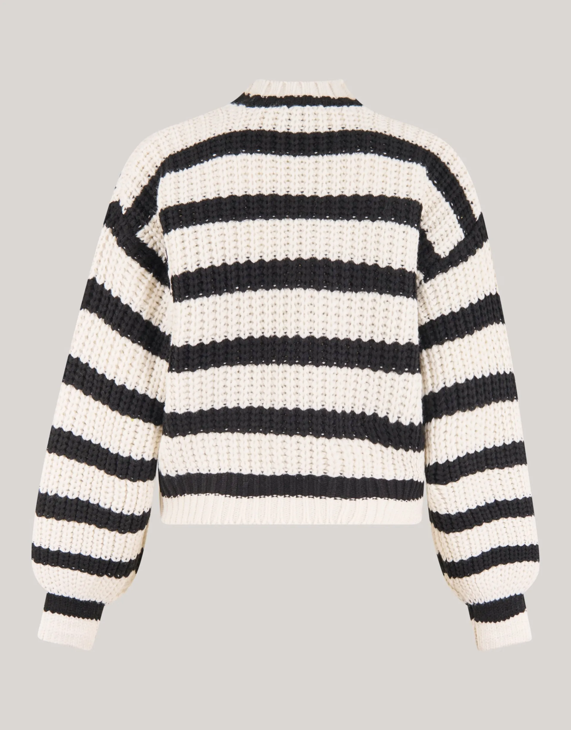 Shoeby Gestreept Vest Zwart/Wit<DAMES Truien En Sweaters