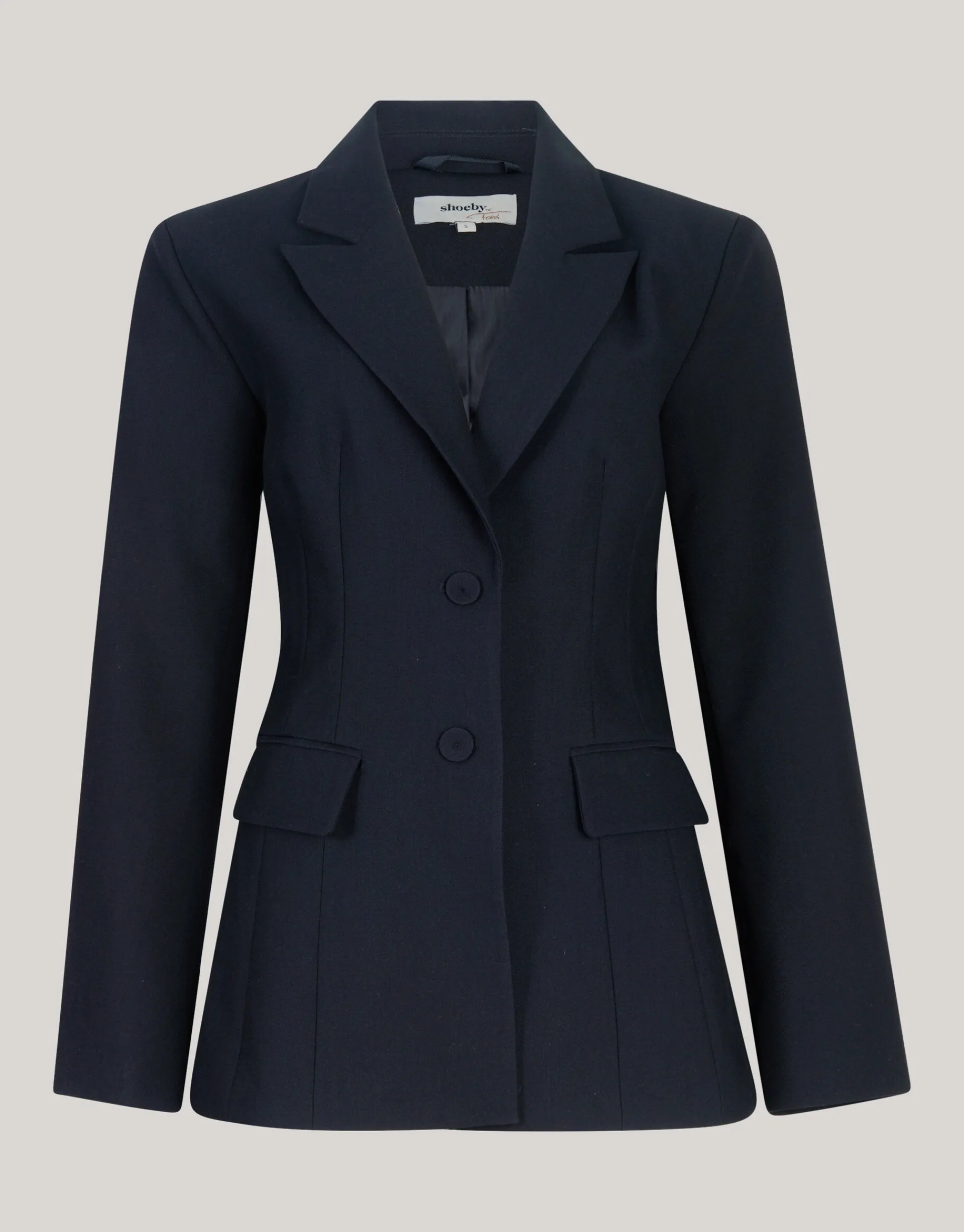 Shoeby Getailleerde Blazer Zwart By Fred<DAMES Blazers