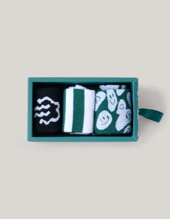 Shoeby Giftbox Sokken Donkergroen< Overige Accessoires