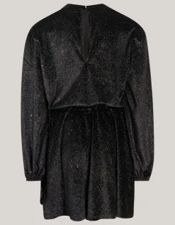 Shoeby Glitter Jurk Zwart< Jurken