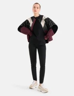 Shoeby Glitter Legging Zwart<DAMES Broeken