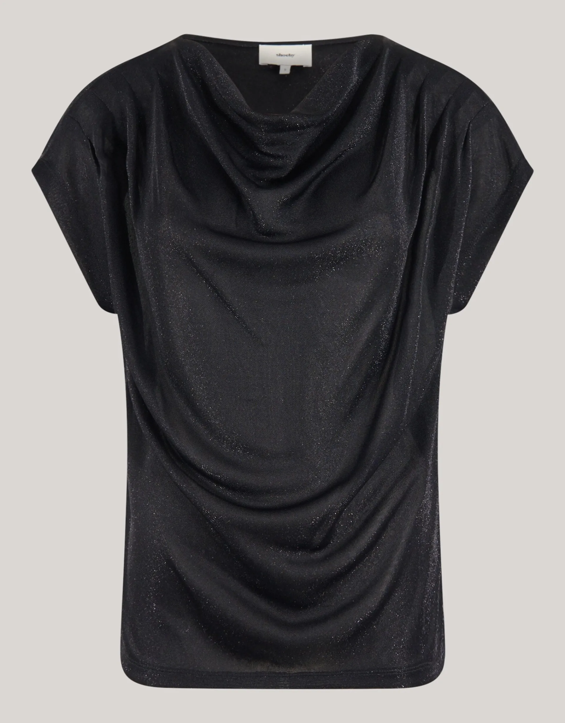 Shoeby Glitter Top Zwart<DAMES Tops