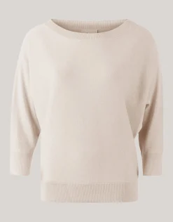 Shoeby Glitter Vleermuismouwen Trui Beige<DAMES Truien En Sweaters