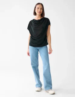 Shoeby Glitter Waterval Top Donkergroen<DAMES Tops