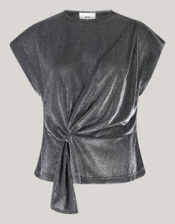 Shoeby Glitter Waterval Top Grijs<DAMES Tops
