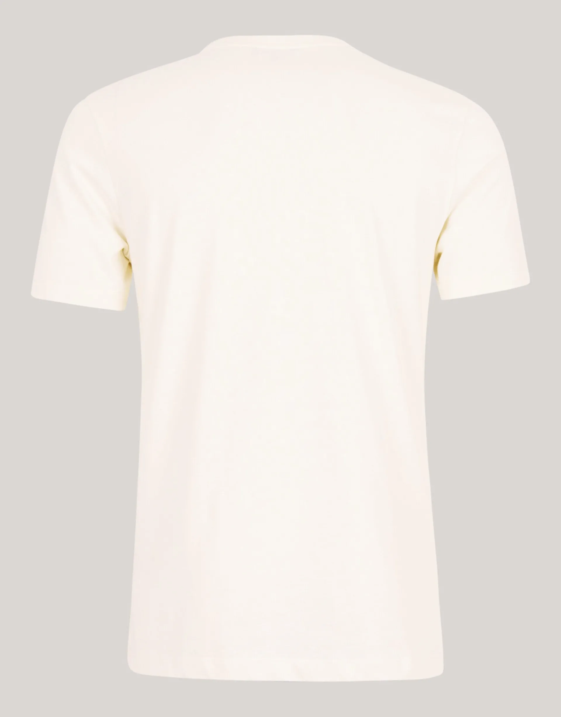 Shoeby Gradient T-shirt Gebroken Wit<Heren T-Shirts En Polo's