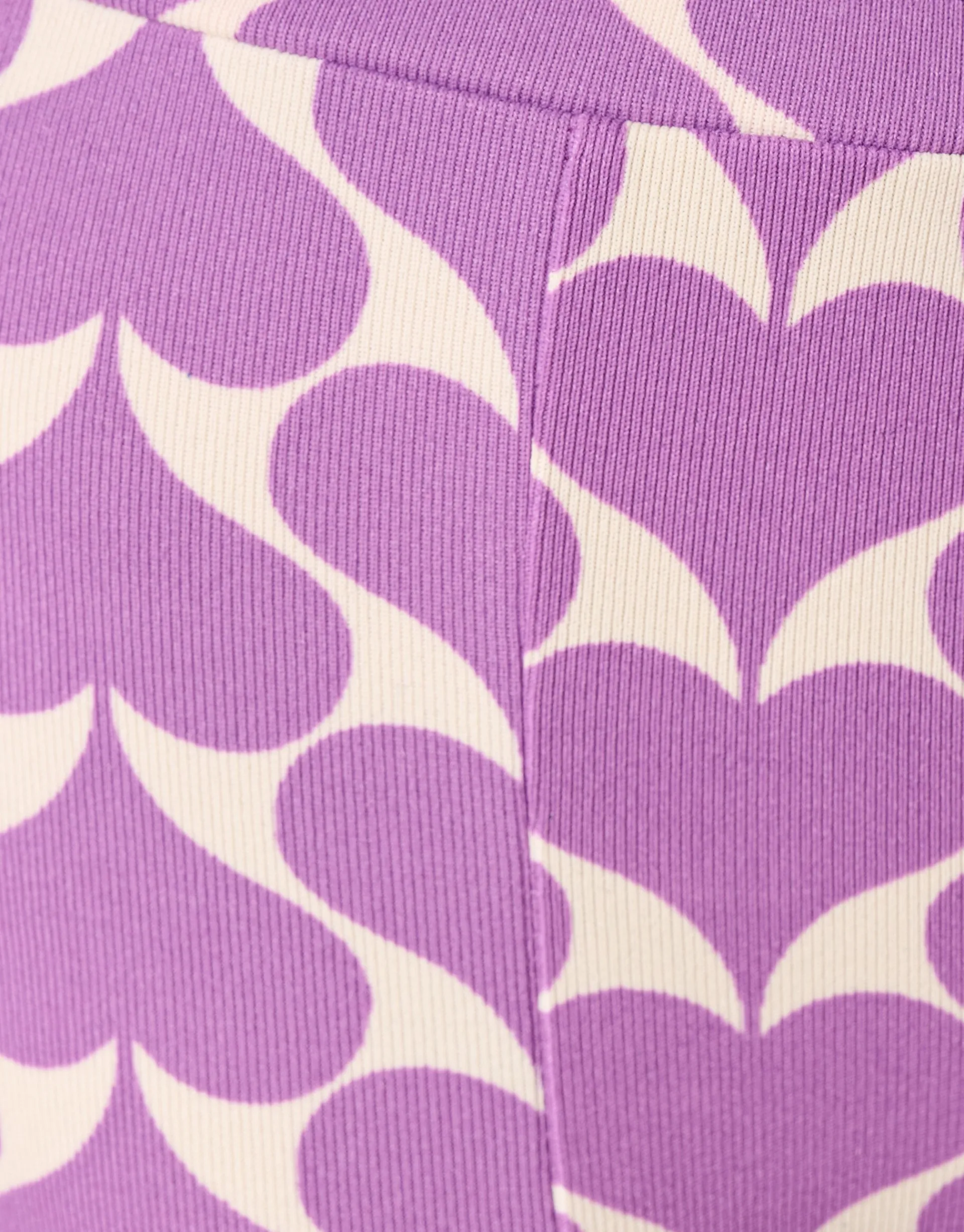Shoeby Graphic Heart Split Flair Paars< Broeken