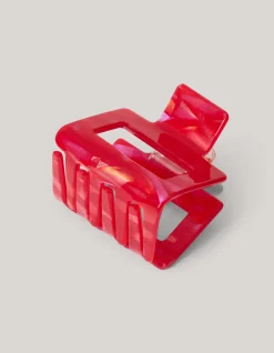 Shoeby Haarclip Rood<DAMES Haaraccessoires