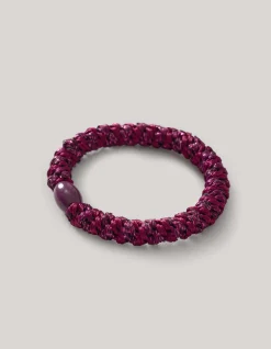 Shoeby Haarelastiek Donkerpaars<DAMES Haaraccessoires