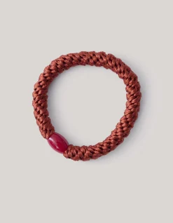 Shoeby Haarelastiek Donkerrood<DAMES Haaraccessoires