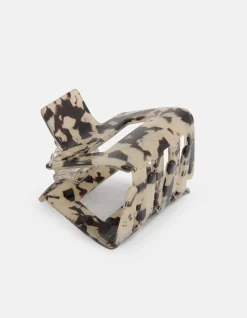 Shoeby Haarklem Beige/Zwart<DAMES Haaraccessoires