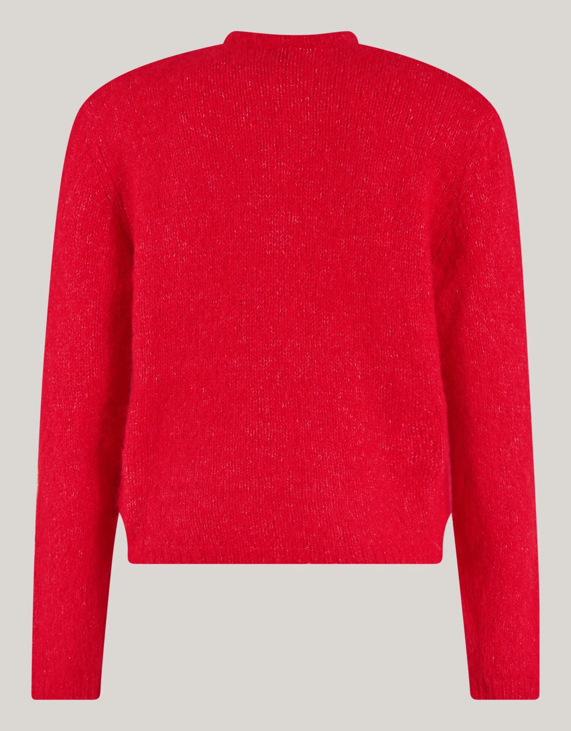 Shoeby Harig Vest Rood<DAMES Truien En Sweaters