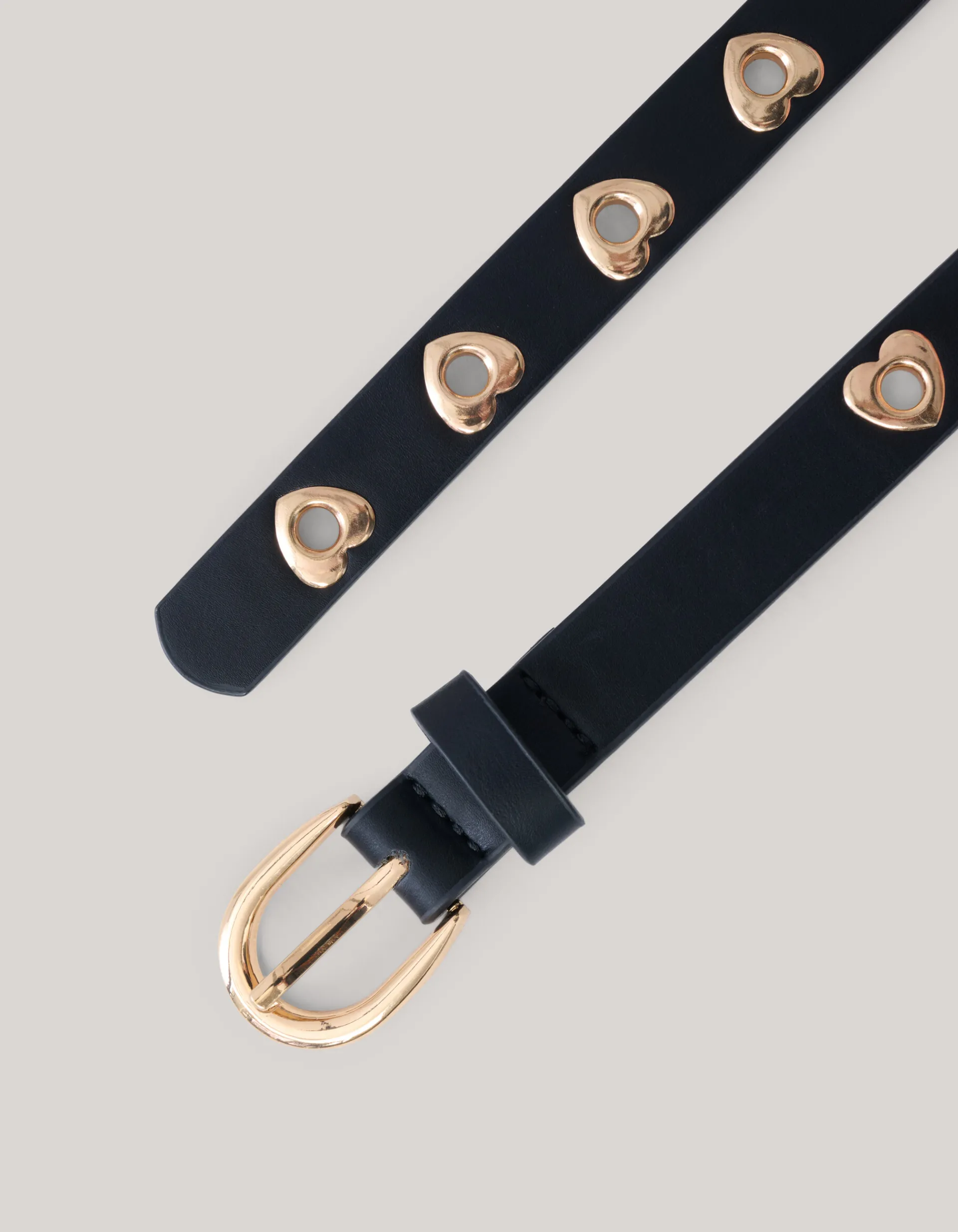 Shoeby Hart Riem Goud< Riemen