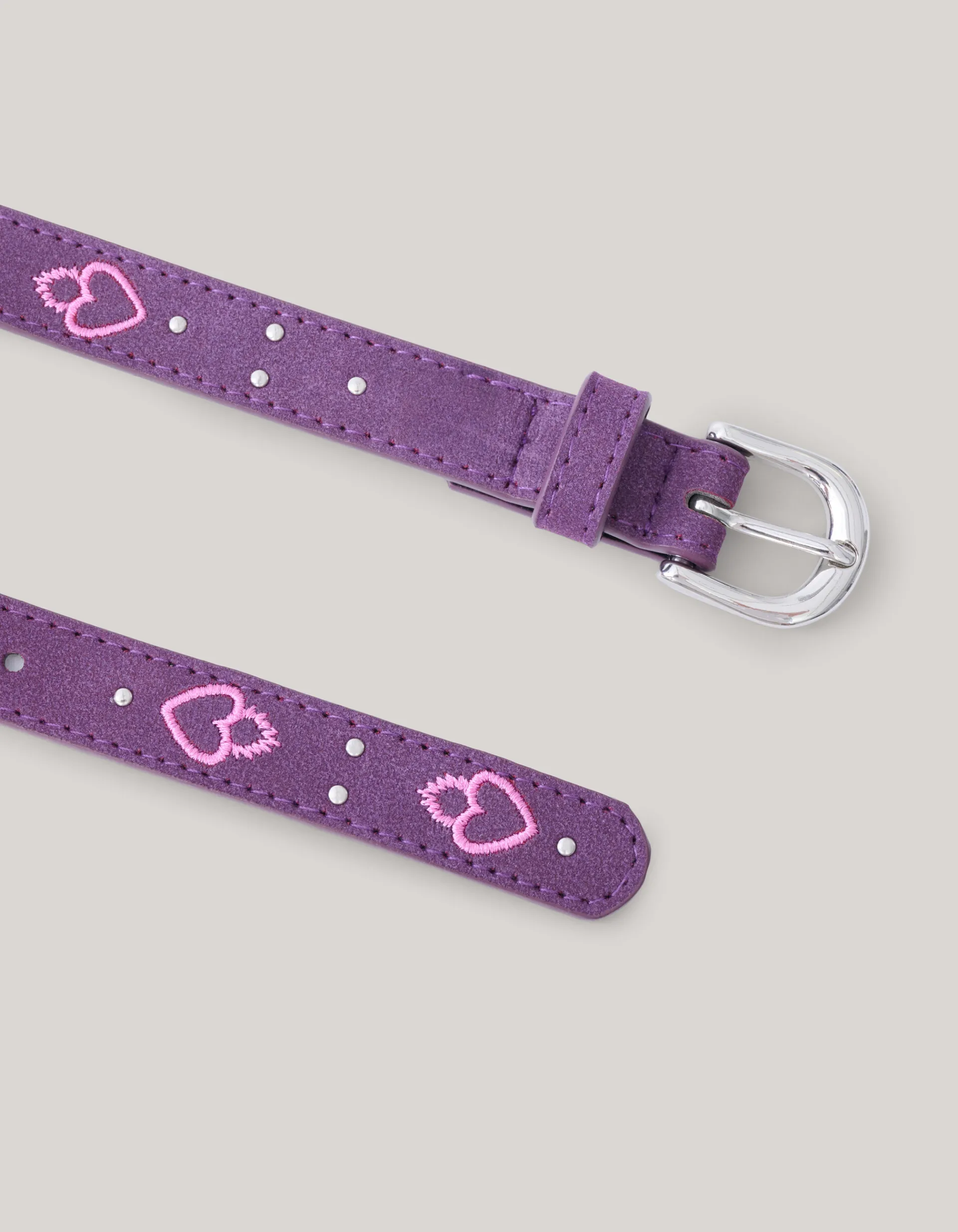 Shoeby Hart Riem Paars< Riemen