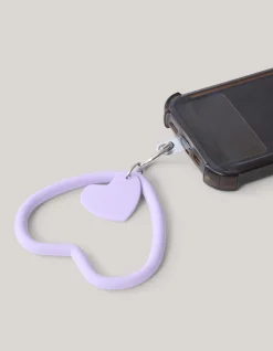 Shoeby Hart Telefoonkoord Lichtpaars< Overige Accessoires