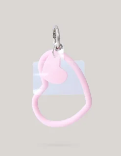 Shoeby Hart Telefoonkoord Lichtroze< Overige Accessoires