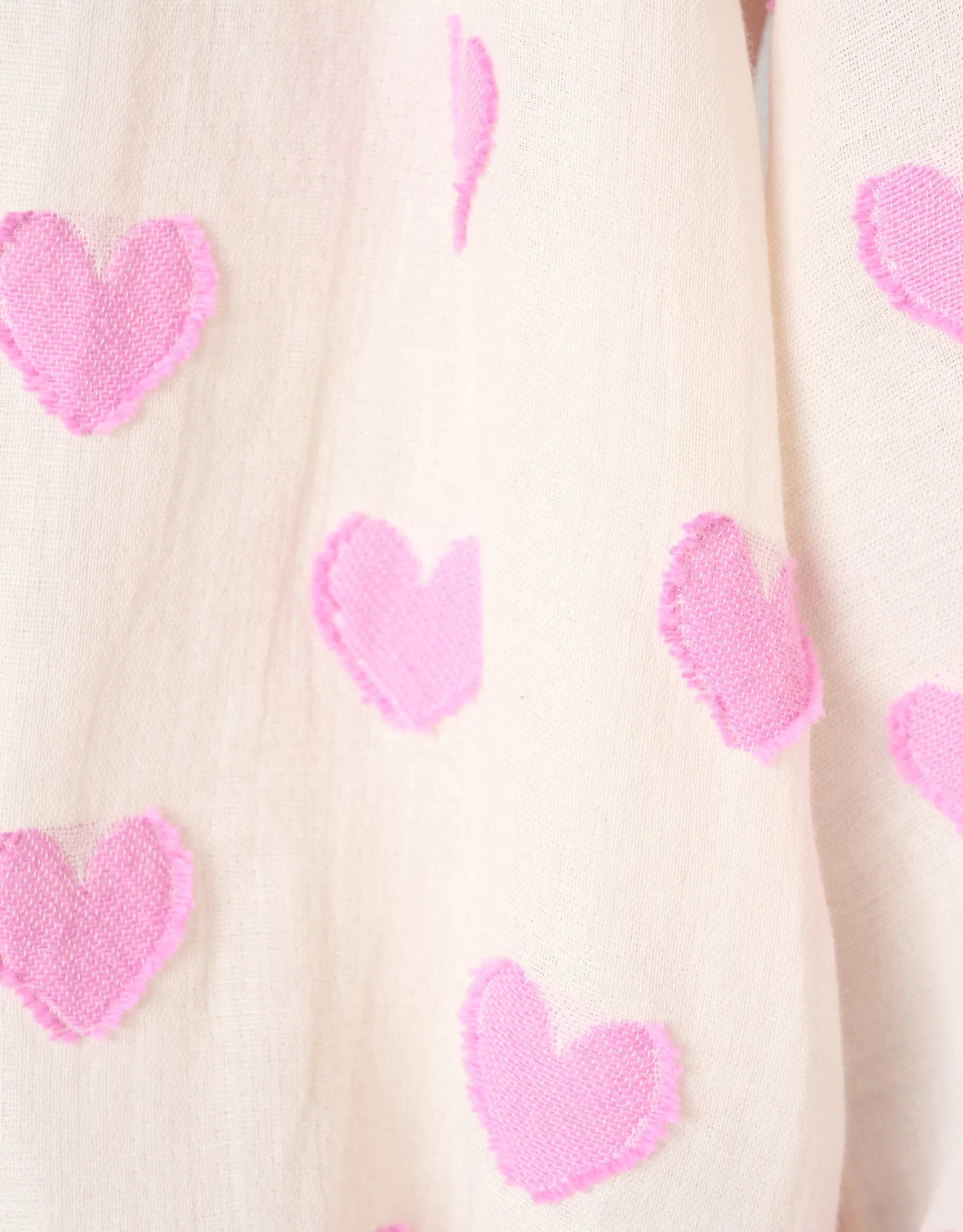 Shoeby Heart Blouse Gebroken Wit<DAMES Blouses