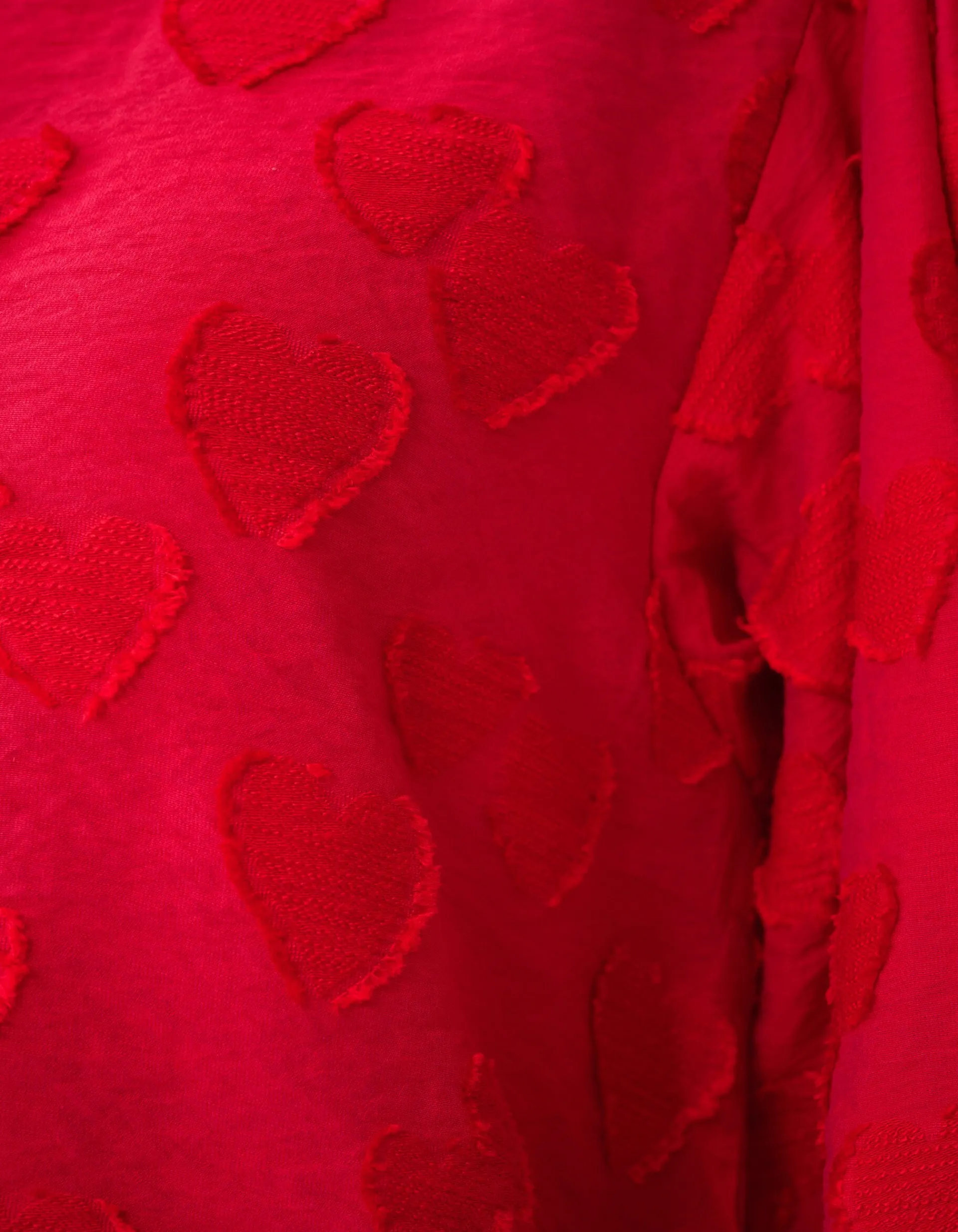 Shoeby Heart Blouse Rood<DAMES Blouses