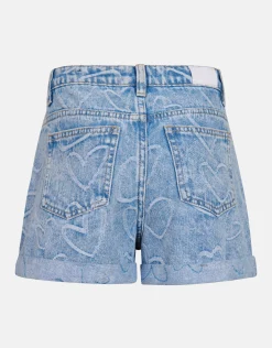 Shoeby Heart Denim Short< Shorts