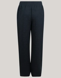 Shoeby Heart Jacquard Broek Zwart< Broeken