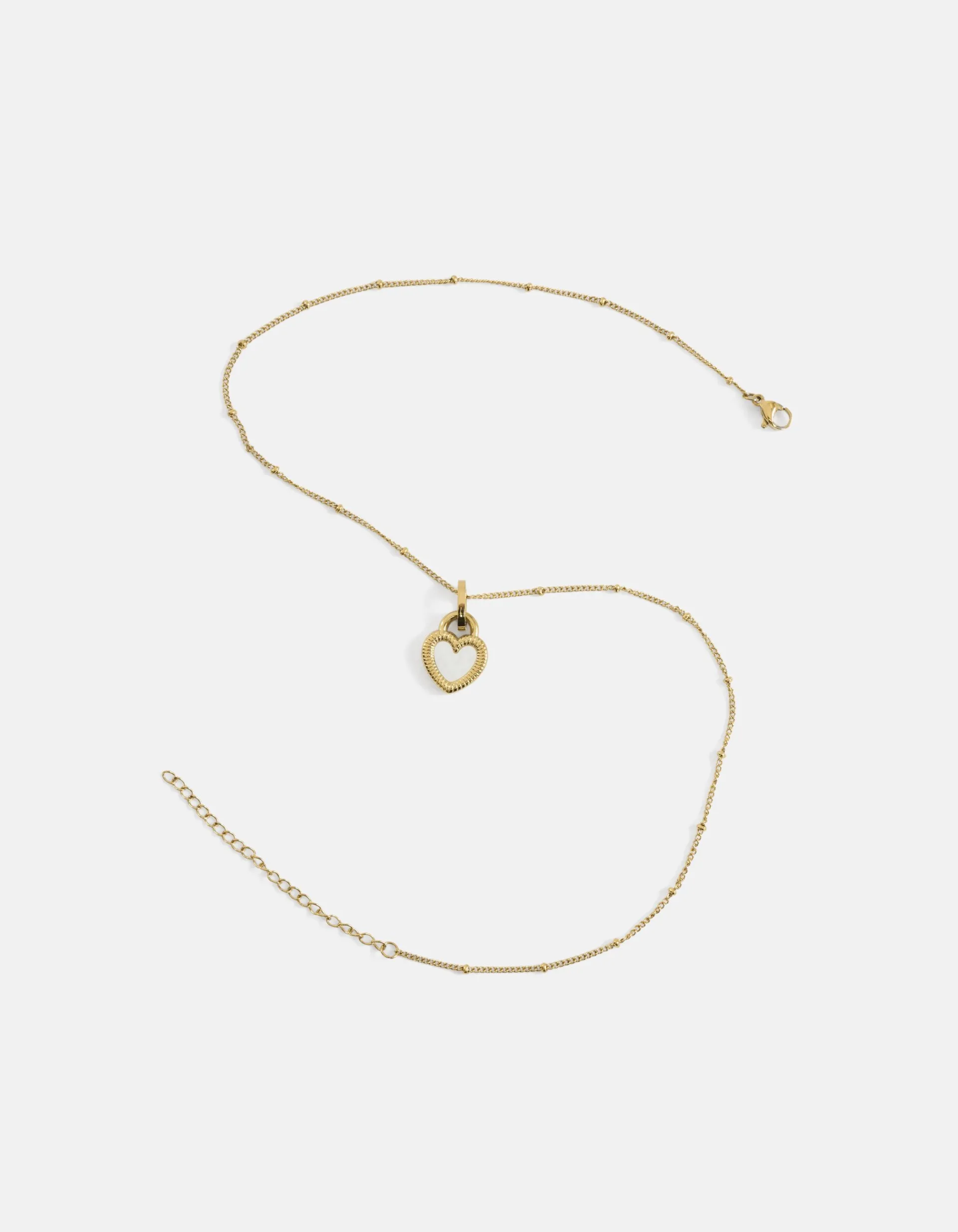 Shoeby Heart Ketting Goud<DAMES Sieraden